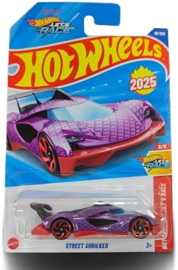 Hot Wheels Street Shrieker, Let's Race Series 3/5, 1:64 Scale Diecast
