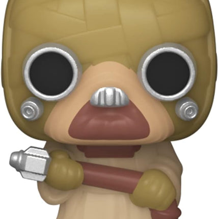 Funko Bitty POP! Star Wars - Luke, 4-Pack - Luke Skywalker, OBI-Wan Kenobi, Jawa and A Surprise Mystery Mini Figure - 0.9 Inch (2.2 Cm) Collectable - Stackable Display Shelf Included - Gift Idea