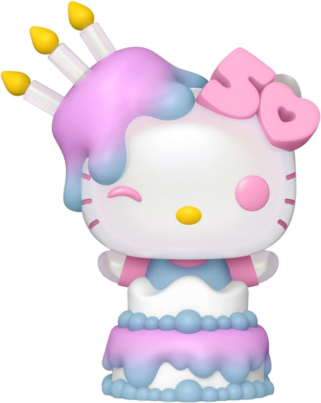 Funko POP! Sanrio: Hello Kitty 50th - Hello Kitty in Cake - Collectable Vinyl Figure - Gift Idea - Official Merchandise - for Kids & Adults - Anime Fans - Model Figure for Collectors and Display