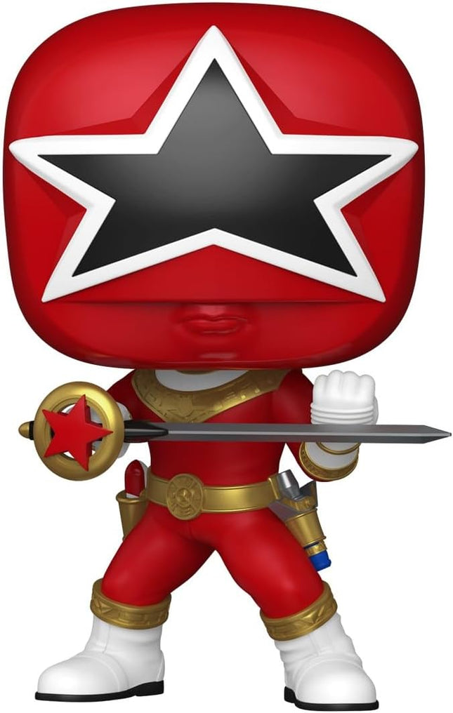 Funko Pop! TV: Power Rangers Zeo - Red Zeo Ranger - Collectable Vinyl Figure - Gift Idea - Official Merchandise - Toys for Kids & Adults - TV Fans - Model Figure for Collectors and Display