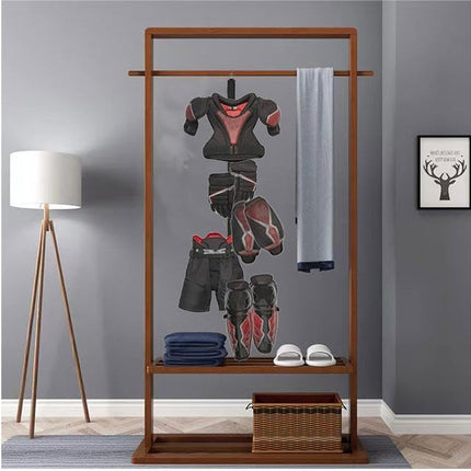 2Pcs Hockey Hanger Portable Hanging Drying Rack Sports Gear Organizer Hanging Straps with 5 Hooks Hockey Gifts for Home, Travel & Outdoor Using in Ice Hockey Skating Skiing Football Baseball Lacrosse