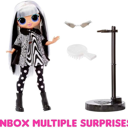 L.O.L. Surprise! O.M.G. Groovy Babe Fashion Doll with Multiple Surprises and Fabulous Accessories – Great Gift for Kids Ages 4+