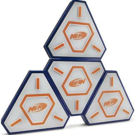 NERF Elite NER0240 Flash Strike Target - Expandable 13 cm Target Module with Light Effect for Children from 8 Years