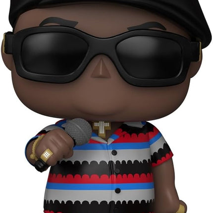 Funko Pop Rocks: Notorious Big B.I.G. Summer '95 - Biggie - Collectable Vinyl Figure - Gift Idea - Official Merchandise - Toys for Kids & Adults - Music Fans - Model Figure for Collectors