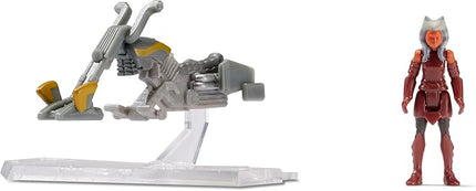 Star Wars Micro Galaxy Squadron Scout Class Blind Box, 3-Pack - Series 1 - Receive 3 of 6 Assorted Collectible 2.5" Vehicles & 1" Figure - Gift for Kids, Teens, Adults - 8+