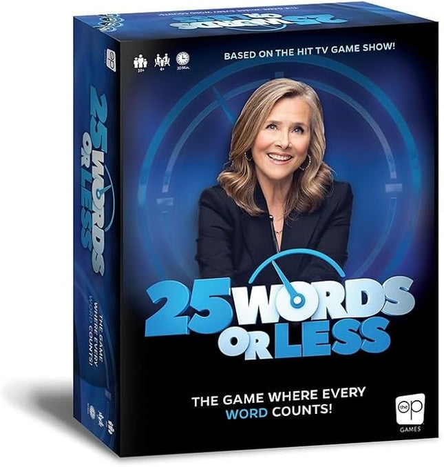 25 Words or Less Board Game, Figure Out the Secret Words Before Time Runs Out, 300 Cards, Timer & Countdown Board Included, Fast-Paced Party Game for Families & Adults,Fun for Game Nights & Gatherings