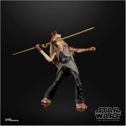 STAR WARS The Black Series Jar Jar Binks 6-Inch-Scale The Phantom Menace Collectible Deluxe Action Figure, Kids Ages 4 and Up