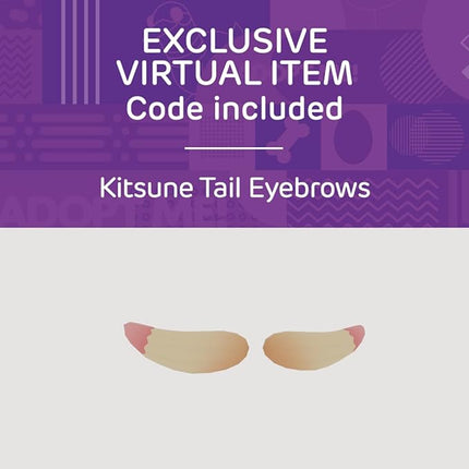 Squishmallows Original Adopt Me! 8-Inch Kitsune Plush - Little Ultrasoft Official Jazwares Plush - Exclusive Virtual Item Code Included