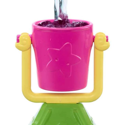 Barbie HKD80 First Jobs Skipper Set, Doll, Water Park with Functional Water Slide, Puppy Sprinkler and More Than 5 Accessories, Children's Toy from 3 Years