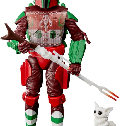 Star Wars Hasbro Black Series Action Figure Mandalorian Warrior (Holiday Edition) 15 cm