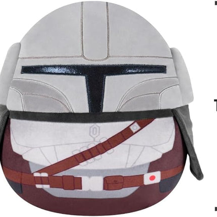 Squishmallows Original 12in “Star Wars” Mandalorian Plush (Medium-Sized)
