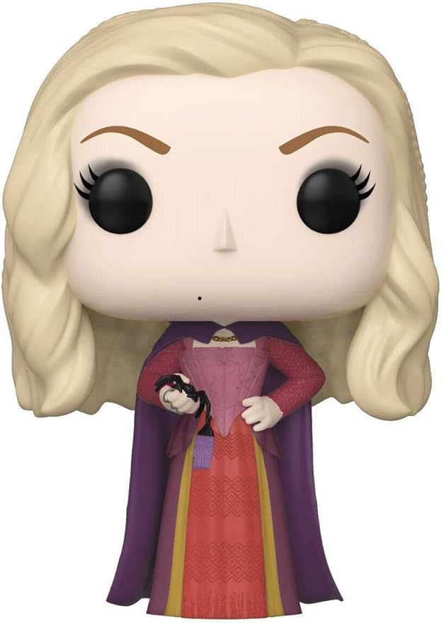 Funko Pop Vinyl: Disney: Hocus Pocus - Sarah Sanderson with Spider Collectible Figure, Standard - Collectable Vinyl Figure - Gift Idea - Official Merchandise - Toys for Kids & Adults - Comedy Fans