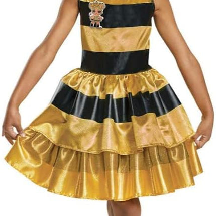 Disguise LOL Suprise Doll Costumes GIrls Halloween Dress Up (Medium, Queen Bee)