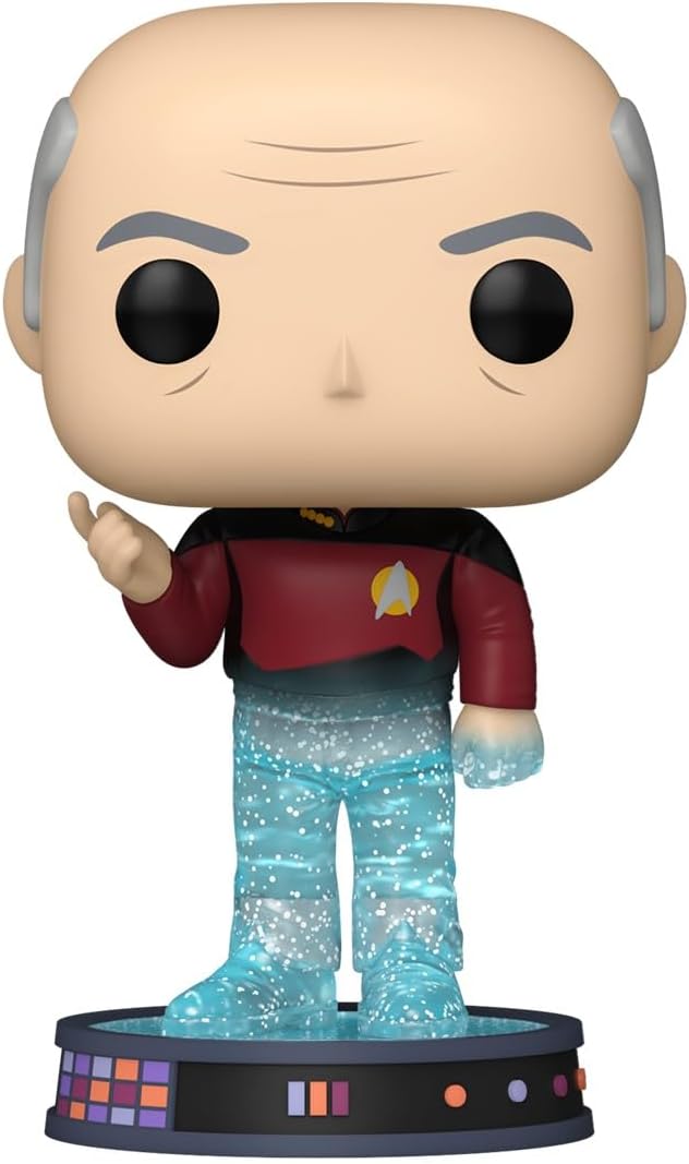 Funko Pop Plus: Star Trek Transporter - Jean-Luc Picard - Star Trek Generations - Collectable Vinyl Figure - Gift Idea - Official Merchandise - Toys for Kids & Adults - Video Games Fans