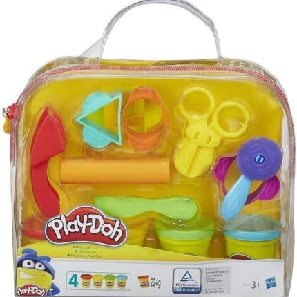 Play-Doh Starter Set, Games for Kids Aged 3 Years and Up, with 4 Colours & 5 Essential Tools