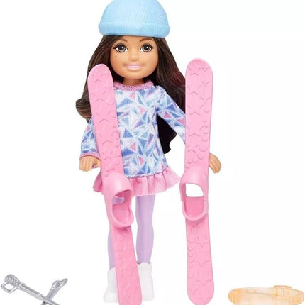 Barbie Chelsea Skier Doll With Accessories, Toy For 3 Year Olds & Up