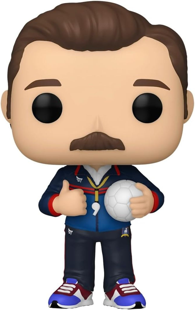 Funko POP! TV: Ted Lasso - Ted with Ball - Collectable Vinyl Figure - Gift Idea - Official Merchandise - for Kids & Adults - TV Fans - Model Figure for Collectors and Display