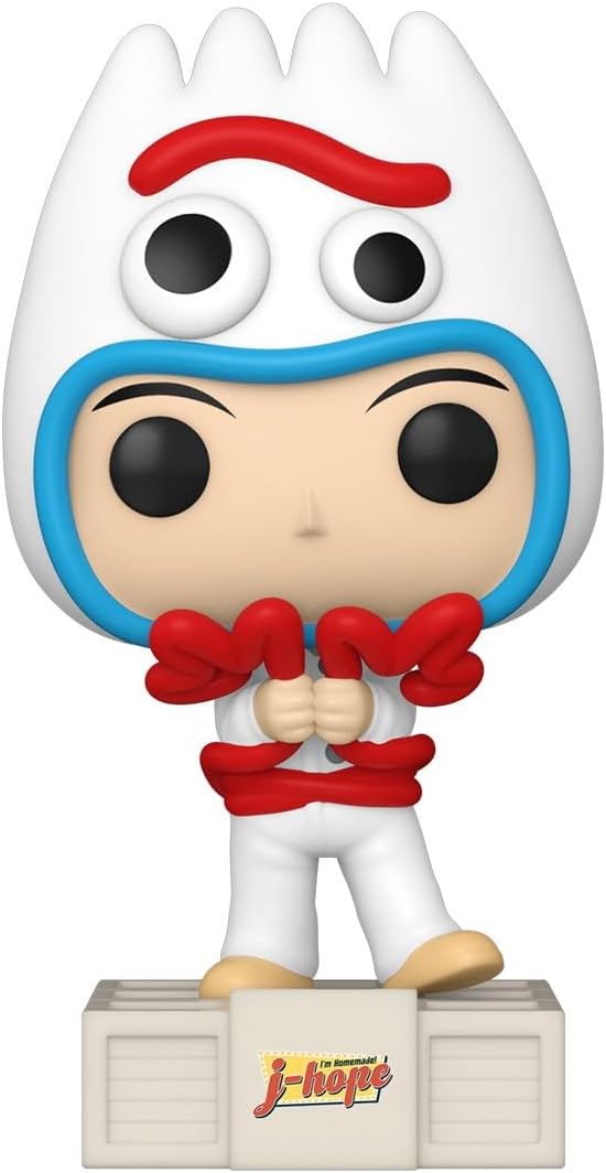 Funko Pop! Rocks: Toy Story x BTS Tiny TAN - J-Hope as Forky - Collectable Vinyl Figure - Gift Idea - Official Merchandise - Toys for Kids & Adults - Music Fans
