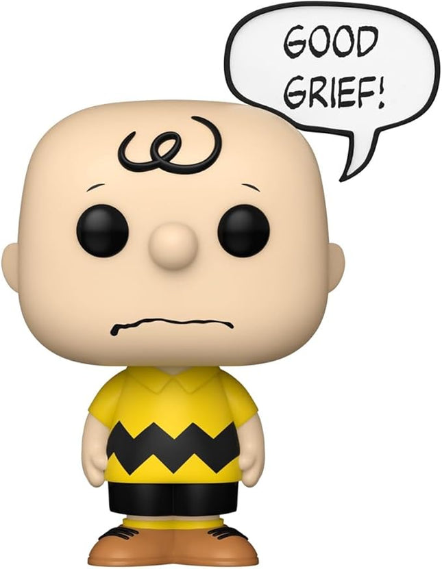 Funko Pop Animation: Peanuts - Charlie Brown - Classic Peanuts - Collectable Vinyl Figure - Gift Idea - Official Merchandise - Toys for Kids & Adults - Cartoon/Animation Fans