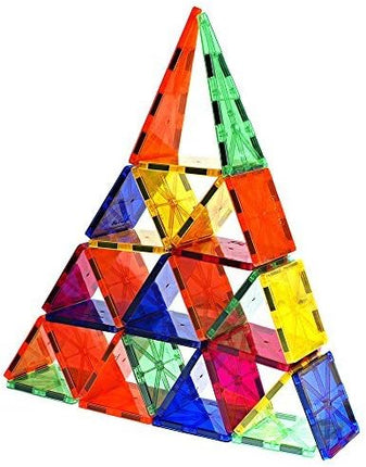 Mag-Genius Educational & Colorful Magnetic Building Blocks Set – 182+2-Piece Stackable Dynasty Series