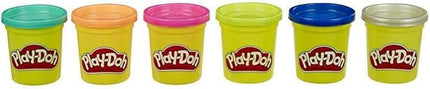 Play-Doh Super Silver Pack 5 Plus 1 Includes 1 Can Silver Colored