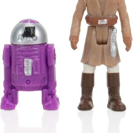 Star Wars Micro Galaxy Squadron Mace Windu’s Jedi Interceptor Mystery Bundle - 3-Inch Light Armor Class and Scout Class Vehicles with Accessories (Amazon Exclusive)