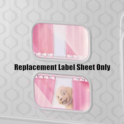 Barbie Replacement Parts Camper Playset - FBR34 ~ Replacement Labels / Stickers ~ Set B