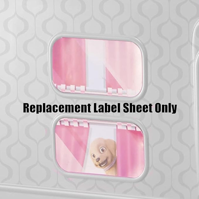 Barbie Replacement Parts Camper Playset - FBR34 ~ Replacement Labels / Stickers ~ Set B