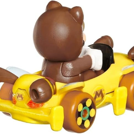 Hot Wheels Mario Kart Tanooki with Bumble V Mattel 2022, GBG25-HDB31