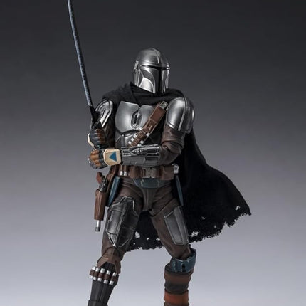 S.H. Figuarts Star Wars The Mandalorian & Grogoo Approx. 5.9 inches (150 mm), ABS & PVC & Fabric, Pre-painted Action Figure
