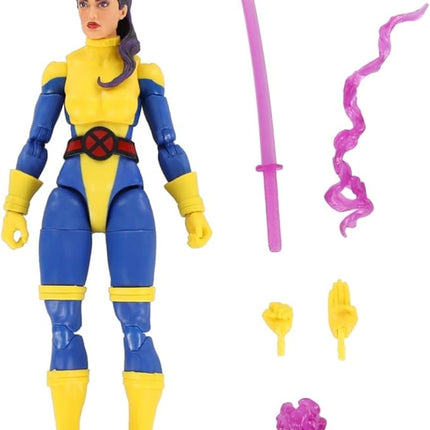 Marvel Legends Series Banshee, Gambit, & Psylocke X-Men 60th Anniversary Action Figure Set, 6-Inch