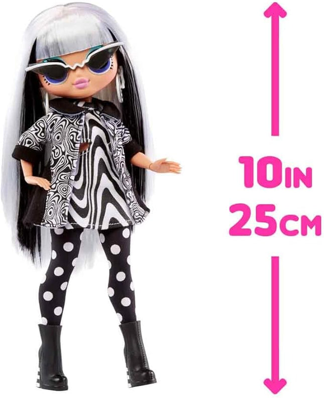 L.O.L. Surprise! O.M.G. Groovy Babe Fashion Doll with Multiple Surprises and Fabulous Accessories – Great Gift for Kids Ages 4+
