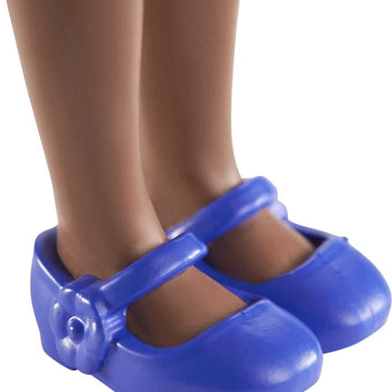 Barbie Chelsea Can Be Anything Doll & Playset, Brunette Boss Small Doll with Curly Hair, Outfit & 7 Career Accessories