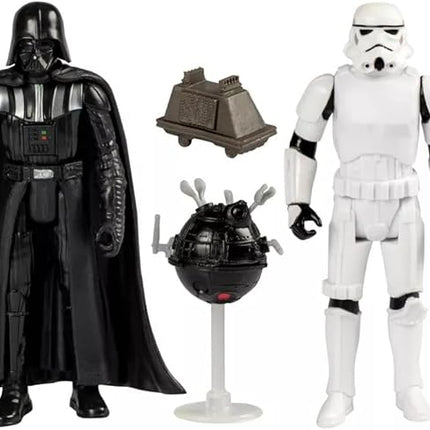 STAR WARS Darth Vader and Stormtrooper Action Figure Set - 2pk