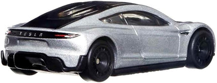 Hot Wheels Tesla Roadster Safari Vehicle for 3 Kids Years Old & Up, Premium Collection of Car Culture 1:64 Scale Vehicles