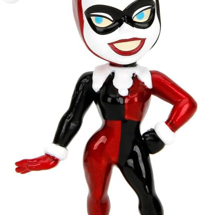 Jada Toys DC Batman (1 Piece) - 1 of 4 Collectible Metal Figures (Batman, Joker, Catwoman, Harley Quinn) for Fans and Collectors from 8 Years, Wave 2, Random Selection, 6.5 cm