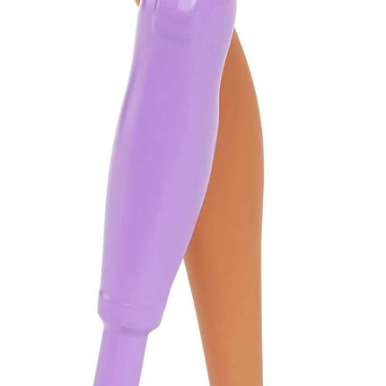 Barbie Fashionistas Doll #189 with Pink Hair & Prosthetic Leg Wearing Floral Dress & Accessories Including Sneakers & Sunglasses