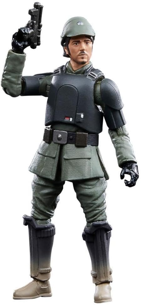STAR WARS The Vintage Collection Cassian Andor (Aldhani Mission) Andor 3.75-Inch Action Figures, Ages 4 and Up (F7329)