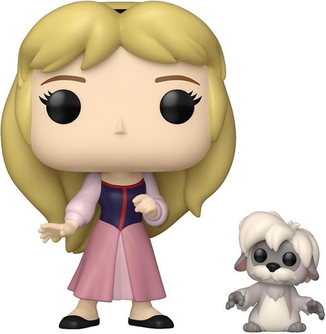 Funko Pop&Buddy: The Black Cauldron - Eilonwy and Gurgi with Gurgi - Collectable Vinyl Figure - Gift Idea - Official Merchandise - Toys for Kids & Adults - Cartoon/Animation Fans