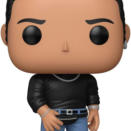 Funko Pop! WWE: Dwayne The Rock Johnson - with Fanny Pack - Collectable Vinyl Figure - Gift Idea - Official Merchandise - Toys for Kids & Adults - Sports Fans
