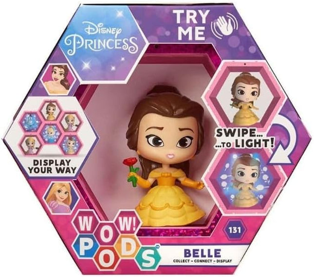 WOW! PODS Disney Princess Collection - Belle Collectable Light-Up Figure
