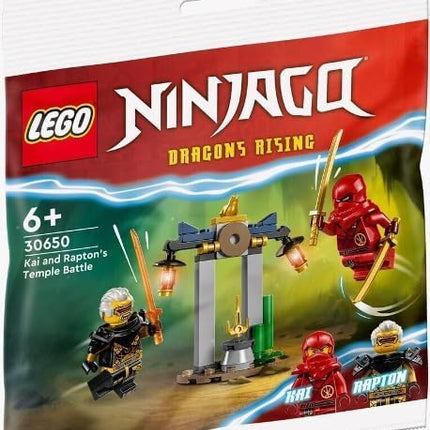 LEGO Ninjago: Kai and Rapton's Temple Battle Polybag with Additional Red Cape 30650