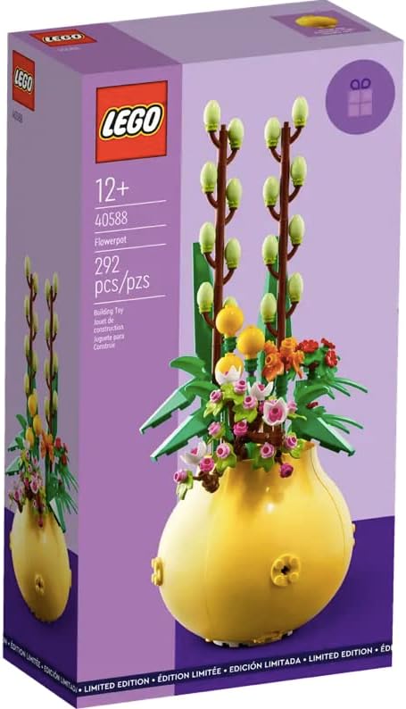 LEGO Flower Pot # 40588 VIP Limited Edition (292 Pieces)