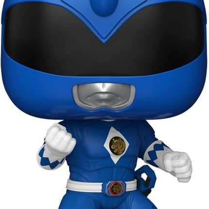Funko Pop! Movies: Mighty Morphin Power Rangers: The Movie - Blue Ranger - Power Rangers Movie - Collectable Vinyl Figure - Gift Idea - Official Merchandise - Toys for Kids & Adults - Movies Fans