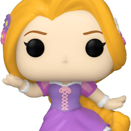 Funko Bitty Pop Disney Princesses - Rapunzel, Merida, Moana and A Surprise Mystery Mini Figure - 0.9 Inch (2.2 Cm) Collectable - Stackable Display Shelf Included - Cake Topper - Gift Idea