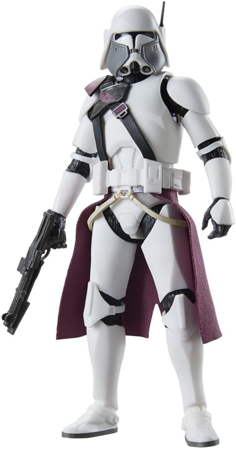 STAR WARS The Black Series Clone Commander Bacara, Revenge of The Sith Premium Collectible 6 Inch Action Figure