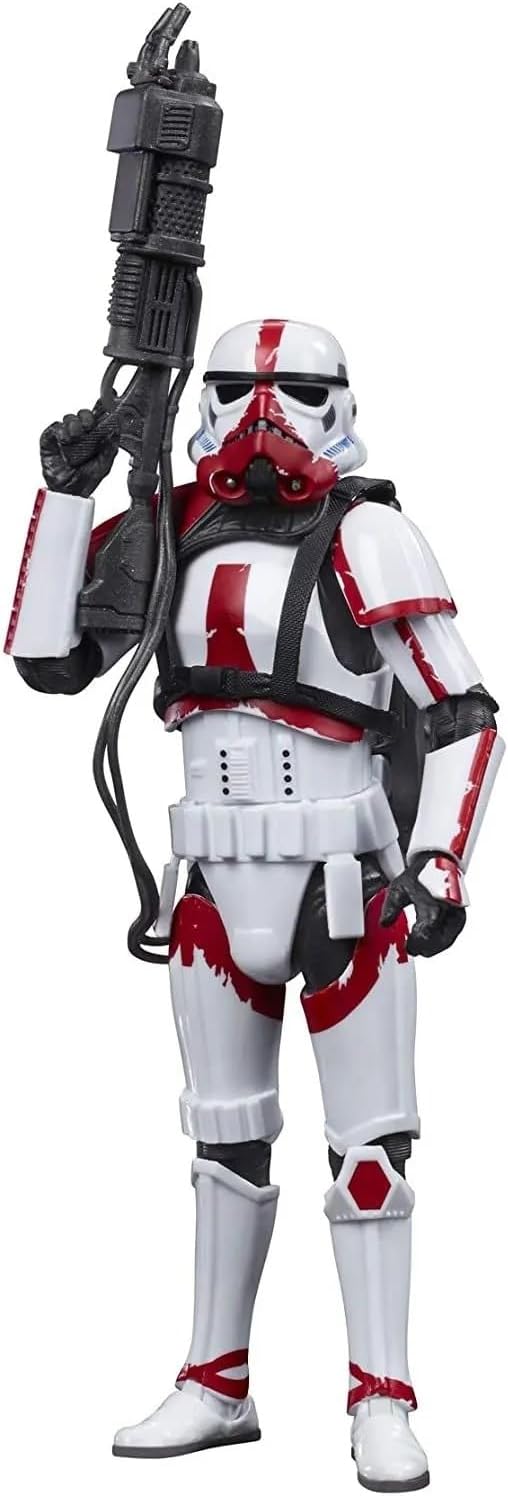 STAR WARS The Black Series Incinerator Trooper Toy 6-Inch Scale The Mandalorian Collectible Action Figure, Toys for Kids Ages 4 and Up