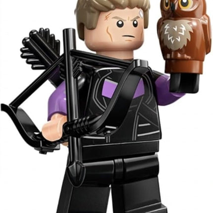LEGO Marvel Series 2 Minifigure: Hawkeye with Purple Maleficent Cape - Superheroes 71039