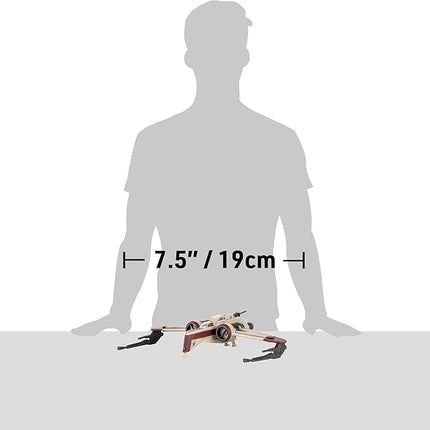Star Wars™ Micro Galaxy Squadron ARC-170 Starfighter - 8-Inch Vehicle with Three 1-Inch Micro Figure Accessories