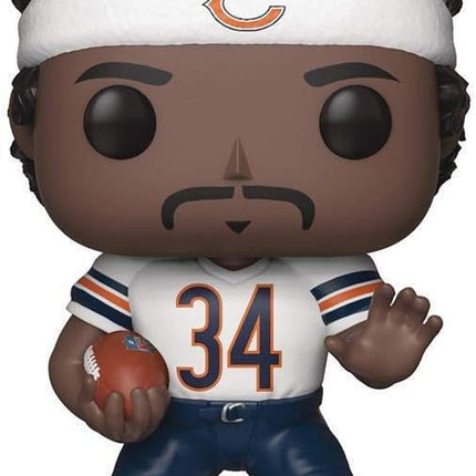 Funko Pop NFL: Legends - Walter Payton - White - Collectable Vinyl Figure - Gift Idea - Official Merchandise - Toys for Kids & Adults - Sports Fans - Model Figure for Collectors and Display